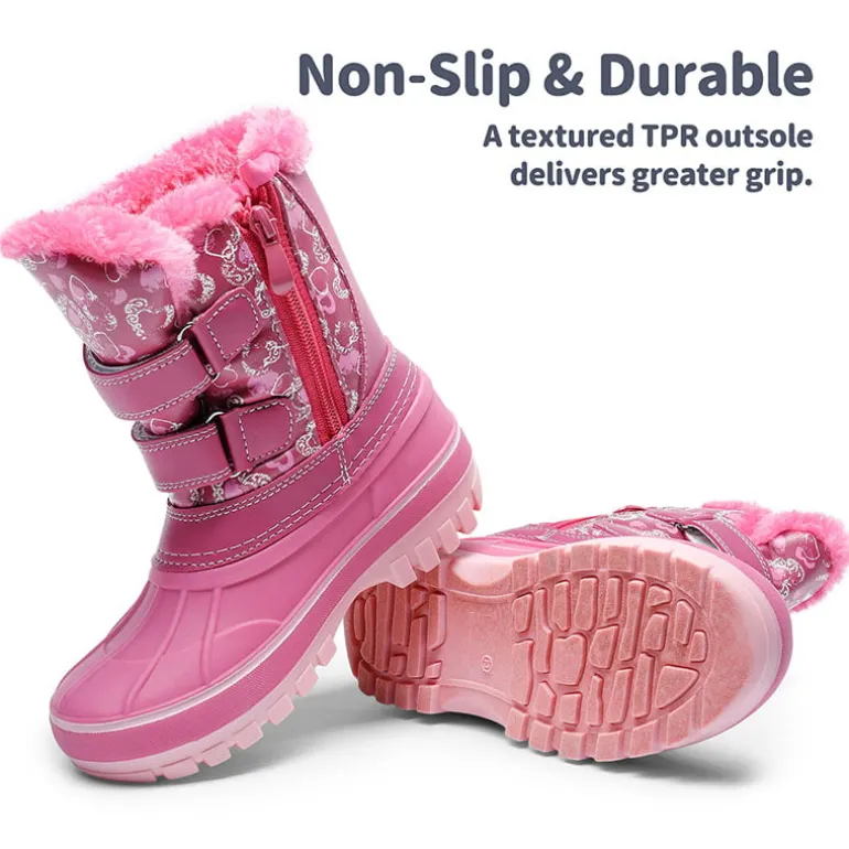 Kids Ankle Waterproof Snow Boots