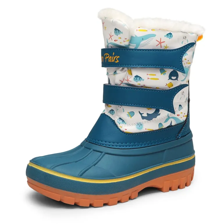 Kids Ankle Waterproof Snow Boots