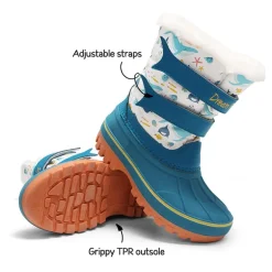 Kids Ankle Waterproof Snow Boots