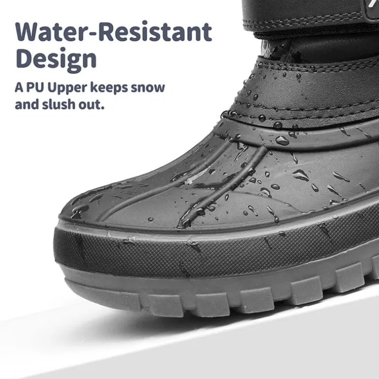 Kids Ankle Waterproof Snow Boots