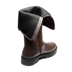 Kids Buckle Knee High Riding Boots