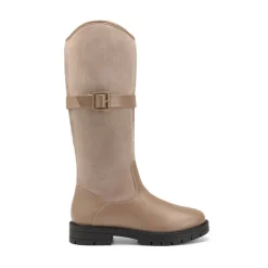 Kids Buckle Knee High Riding Boots