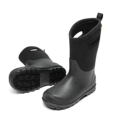 Kids’ Camo Pull-On Winter Snow Boots