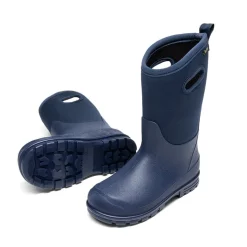 Kids’ Camo Pull-On Winter Snow Boots