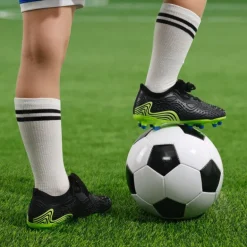 Kids Contoured Upper Soccer Shoes