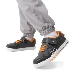Kids’ Dinosaur-Inspired Hook-and-Loop Sneakers