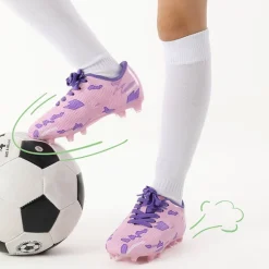 Kids Earth Surface Pattern Soccer Shoes