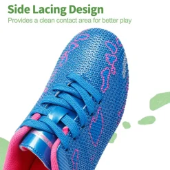 Kids Earth Surface Pattern Soccer Shoes