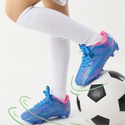 Kids Earth Surface Pattern Soccer Shoes