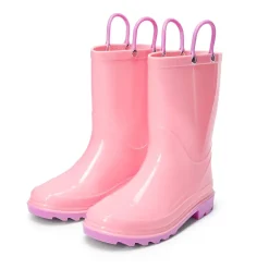 Kids' Easy-on Waterproof Rain Boots