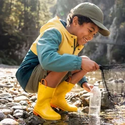 Kids' Easy-on Waterproof Rain Boots