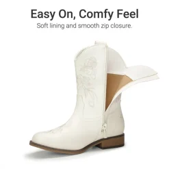 Kids’ Embroidered Cowboy Boots