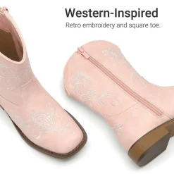 Kids’ Embroidered Cowboy Boots