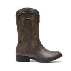 Kids Embroidery Western Cowboy Boots