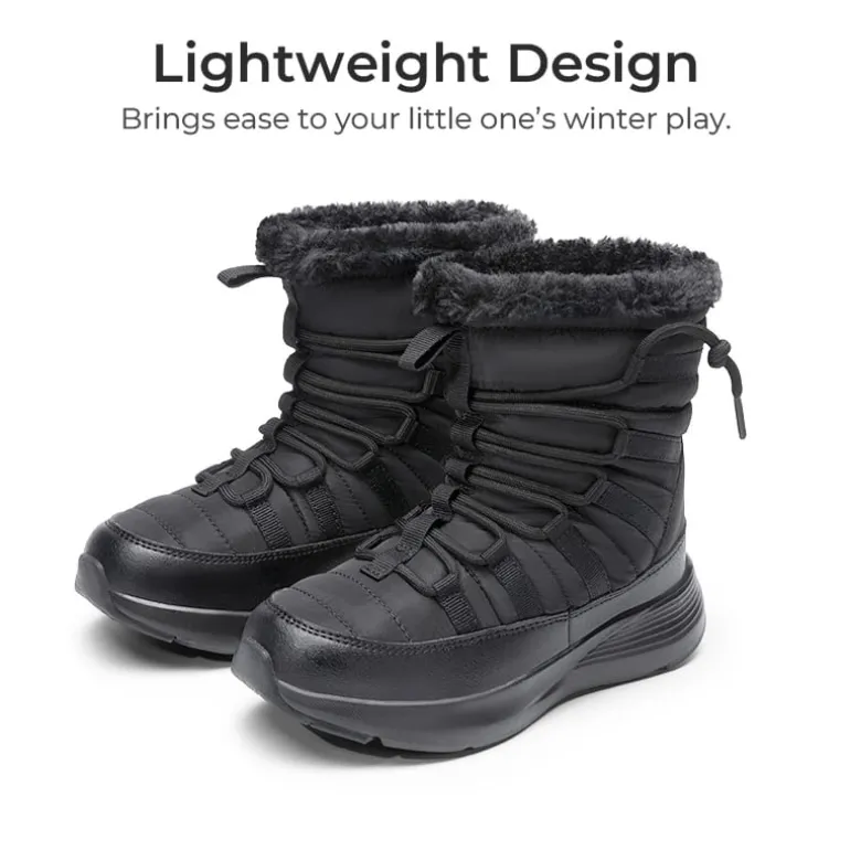 Kids’ Faux Fur Winter Snow Boots
