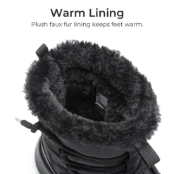 Kids’ Faux Fur Winter Snow Boots