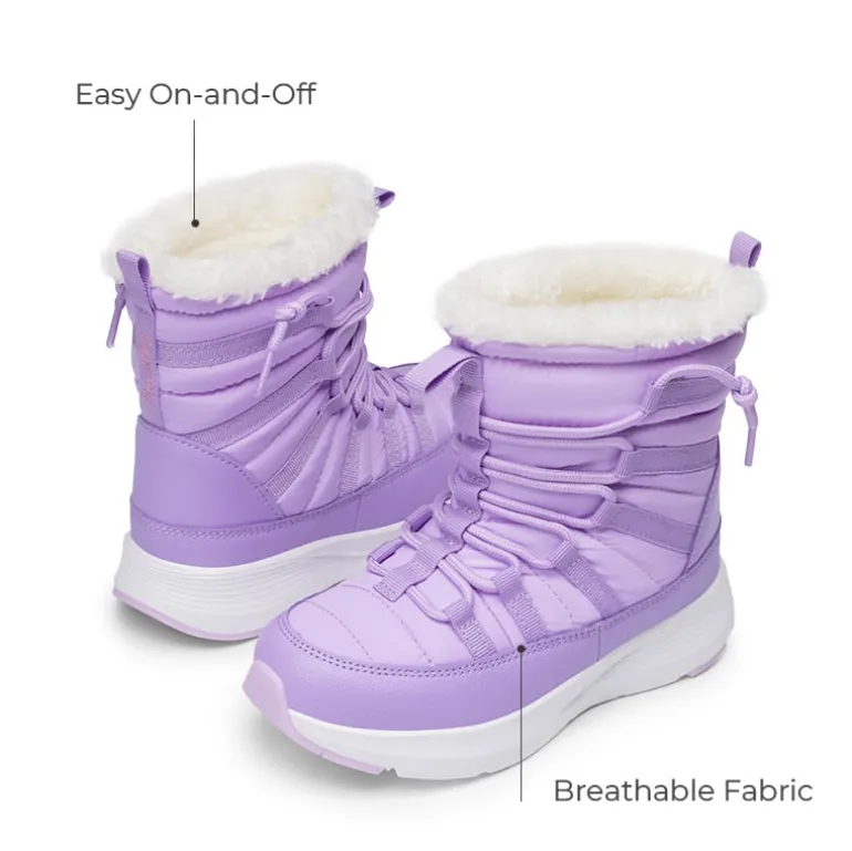 Kids’ Faux Fur Winter Snow Boots