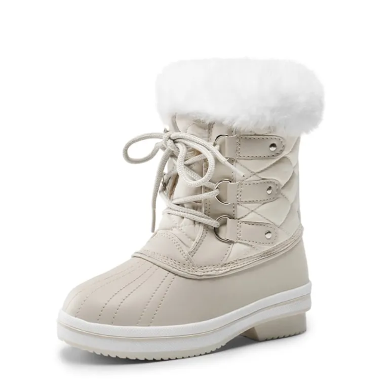 Kids Faux Fur Winter Snow Boots
