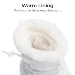 Kids’ Faux Fur Winter Snow Boots