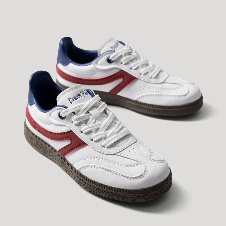 Kids Faux Suede Toe Cap Soccer Cleats