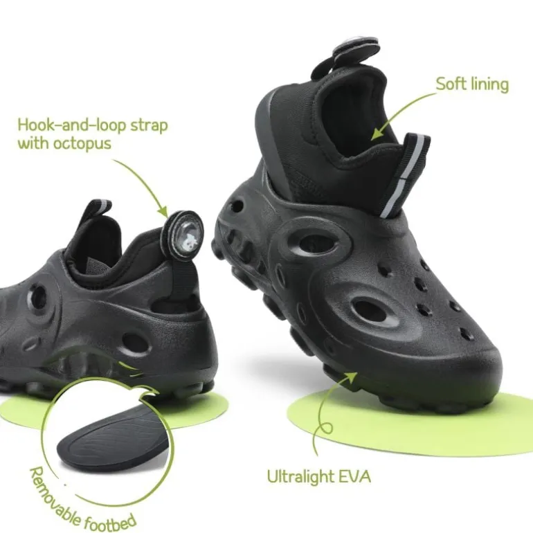 Kids 3 in 1 Lightweight Slip On Outdoor Shoes