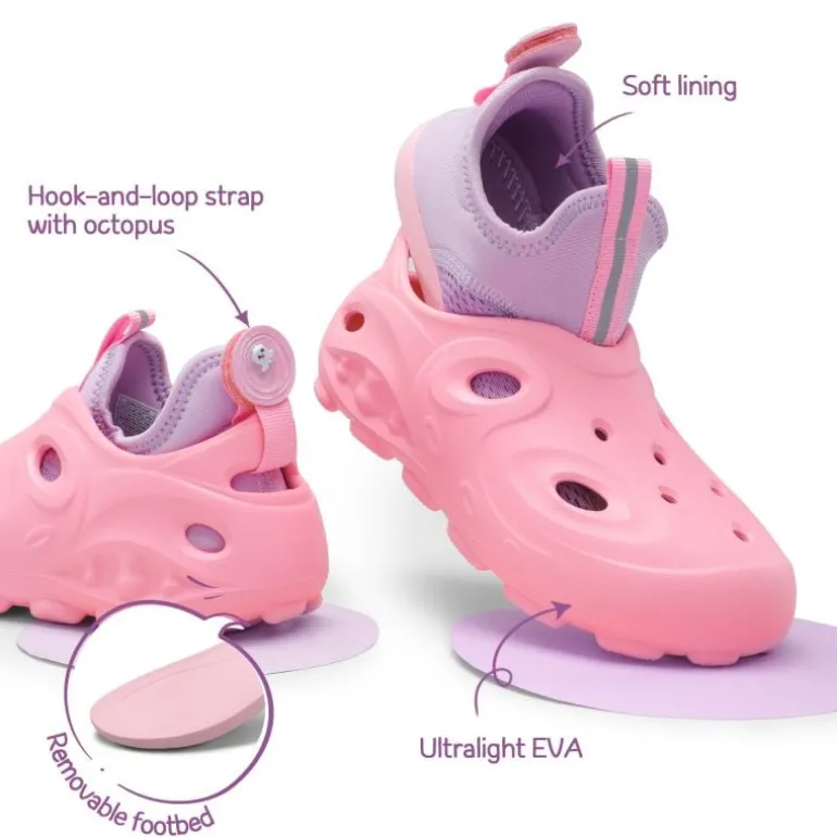 Kids 3 in 1 Lightweight Slip On Outdoor Shoes
