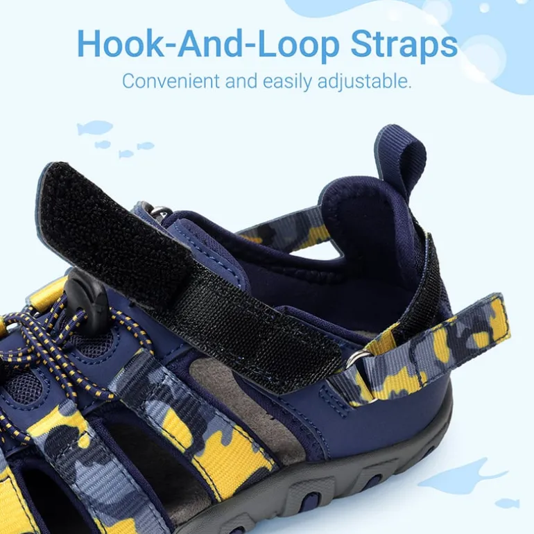 Kids’ Kick-Proof Closed Toe Sport Sandals