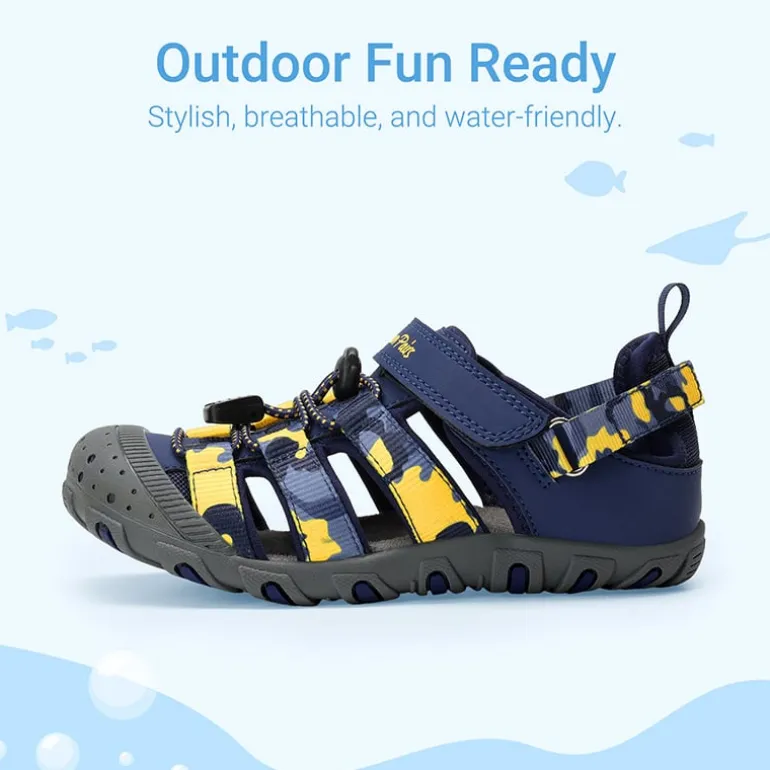 Kids’ Kick-Proof Closed Toe Sport Sandals