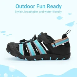 Kids’ Kick-Proof Closed Toe Sport Sandals