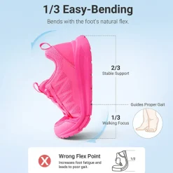 Kids’ Lace-Up Non-Slip Running Shoes