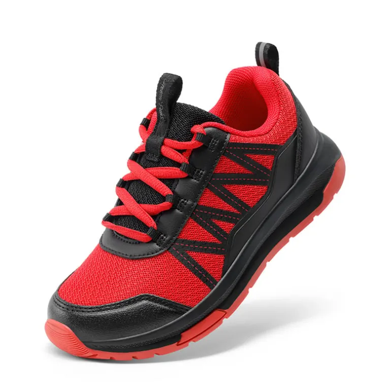 Kids’ Lace-Up Non-Slip Running Shoes