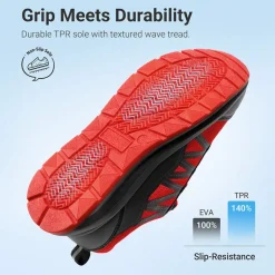 Kids’ Lace-Up Non-Slip Running Shoes