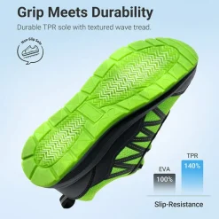 Kids’ Lace-Up Non-Slip Running Shoes