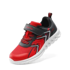 Kids’ Lightweight Mesh Running Shoes with Hook-and-Loop Strap