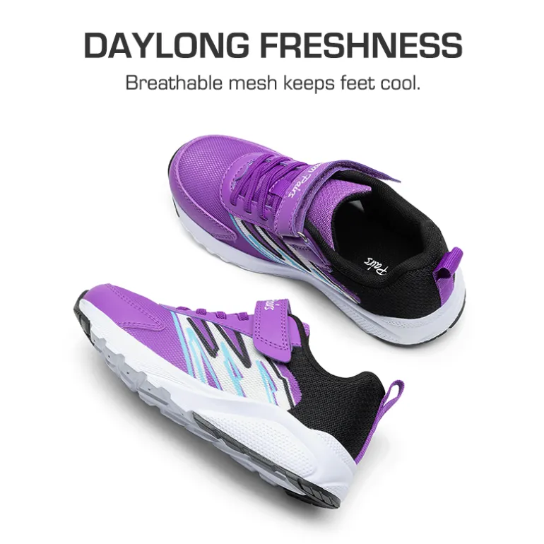 Kids’ Lightweight Reinforced Toe Sneakers