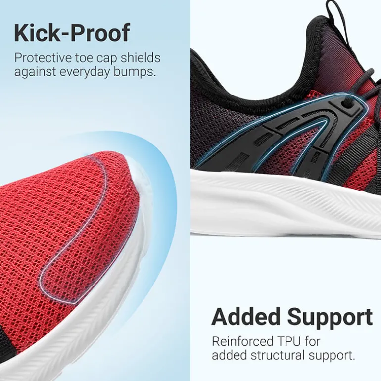 Kids’ Lightweight Slip-On Running Shoes
