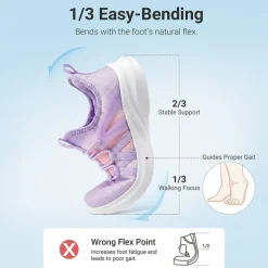 Kids’ Lightweight Slip-On Running Shoes