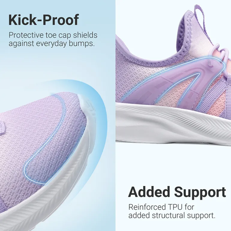 Kids’ Lightweight Slip-On Running Shoes