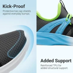 Kids’ Lightweight Slip-On Running Shoes