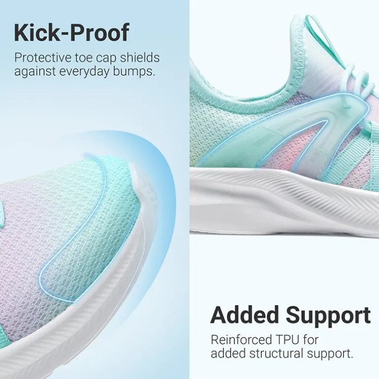 Kids’ Lightweight Slip-On Running Shoes