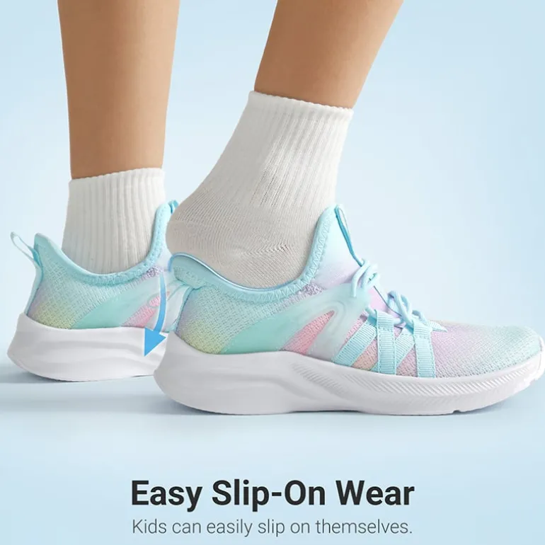 Kids’ Lightweight Slip-On Running Shoes