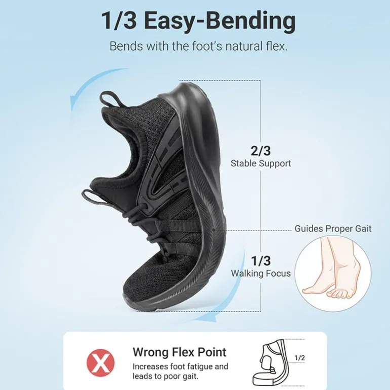 Kids’ Lightweight Slip-On Running Shoes