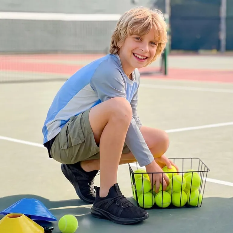 Kids’ Lightweight Slip-On Running Shoes