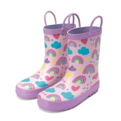 Kids' Low-ordor Natural Rubber Rain Boots
