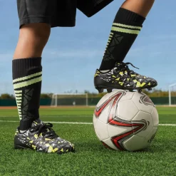 Kids Non-Slip TPU Outsole Soccer Shoes