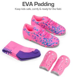 Kids Non-Slip TPU Outsole Soccer Shoes