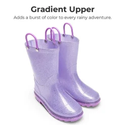Kids’ Ombre Waterproof Rain Boots