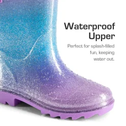 Kids’ Ombre Waterproof Rain Boots