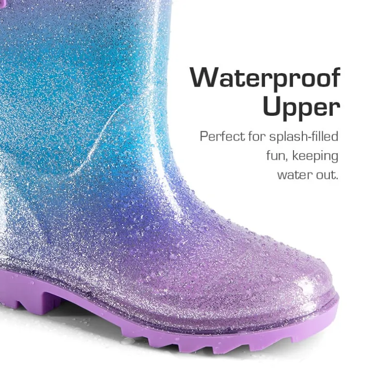 Kids’ Ombre Waterproof Rain Boots