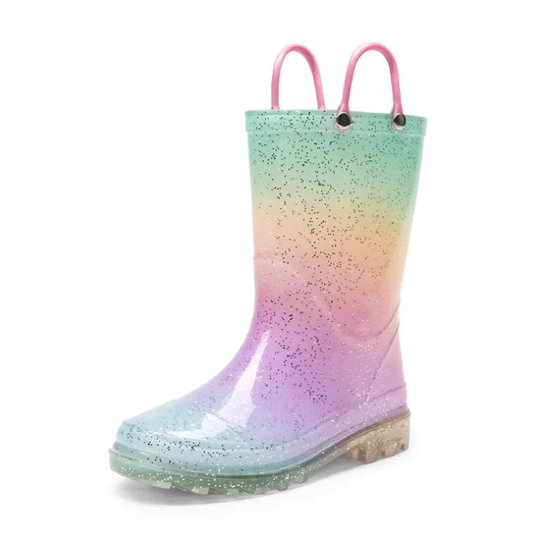 Kids’ Ombre Waterproof Rain Boots